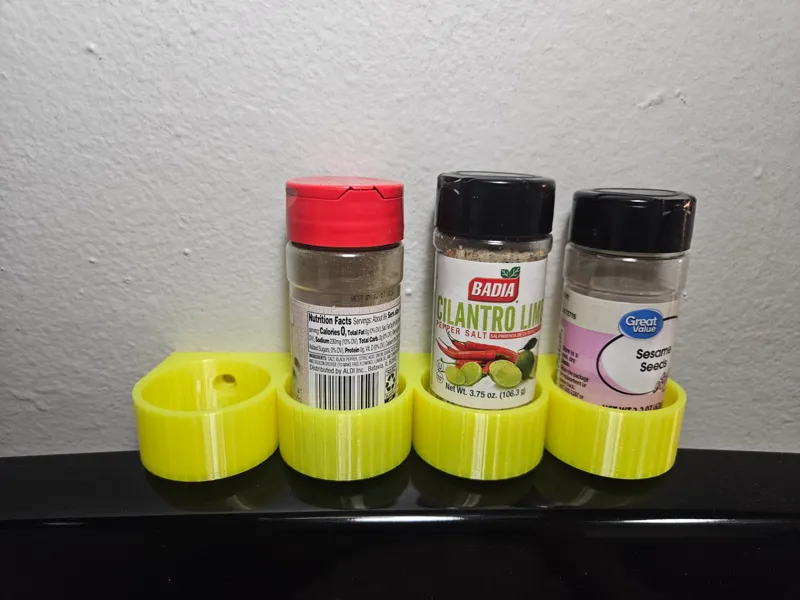 spice holder wall mount