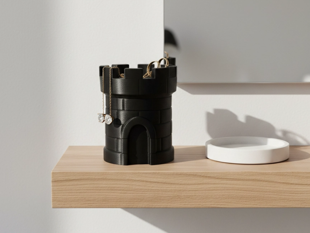 Castle Tower – Jewelry Holder