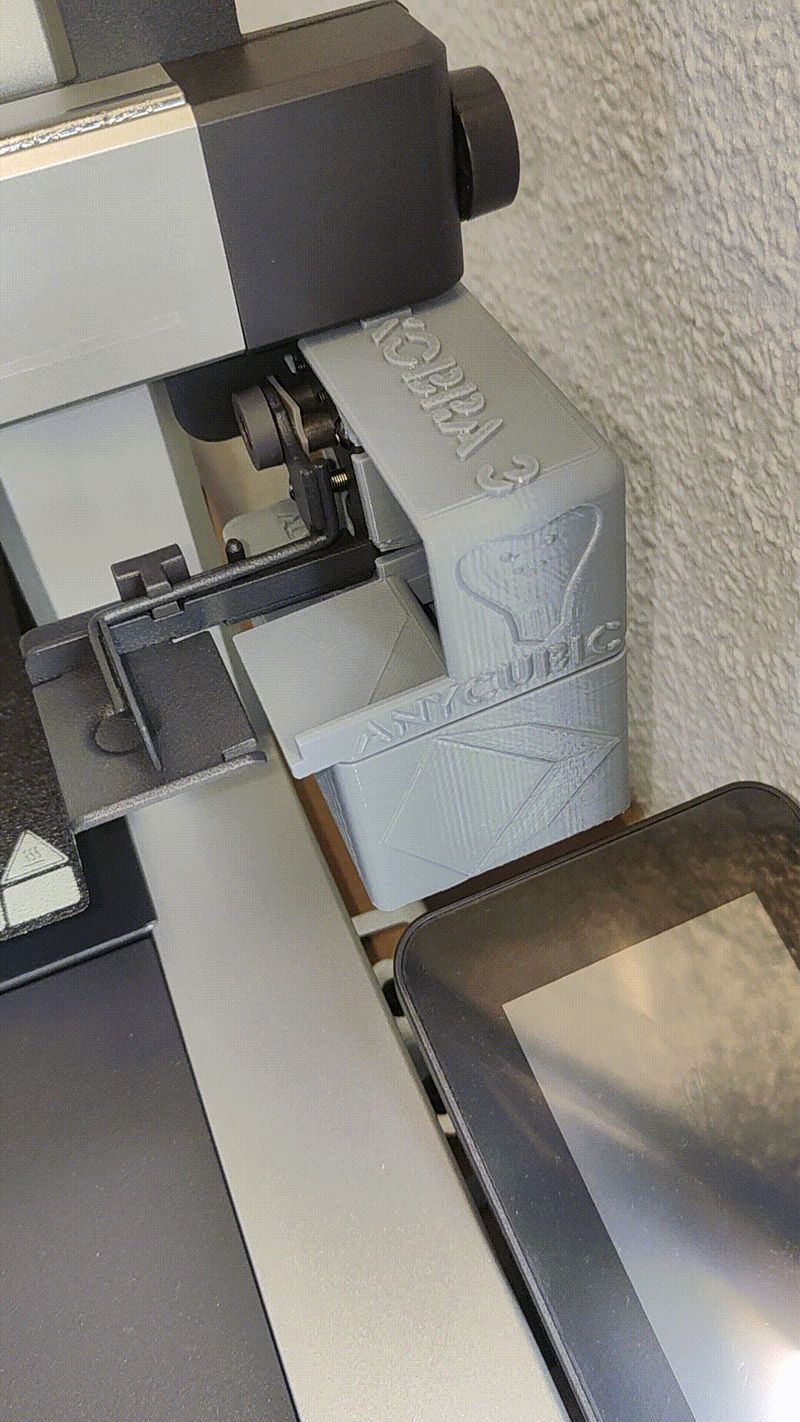 Mini poop bin for Anycubic Kobra 3