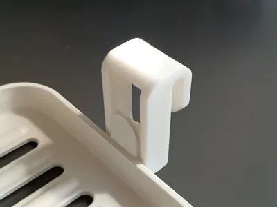 Shower Door Hook Mount for IKEA Tisken Attachments