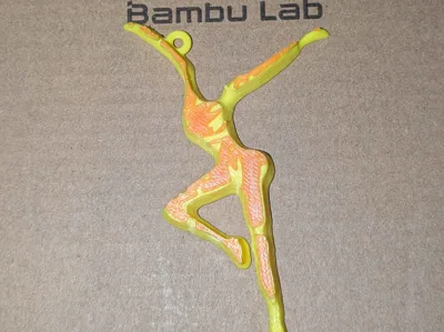 DMB Fire dancer necklace charm