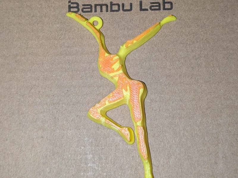 DMB Fire dancer necklace charm