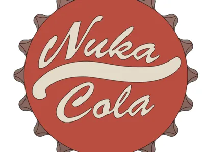 Fallout Nuka Cola Cap Keychain