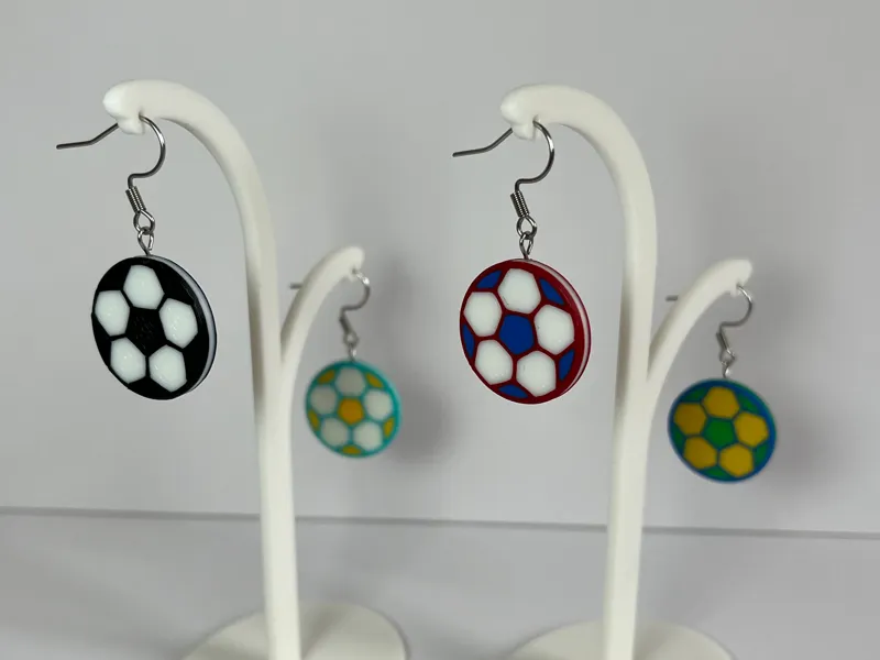 Football Earrings