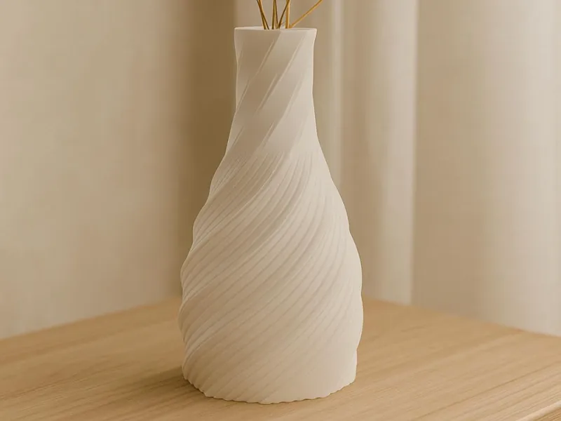 Vase - Spiralvase - Deko