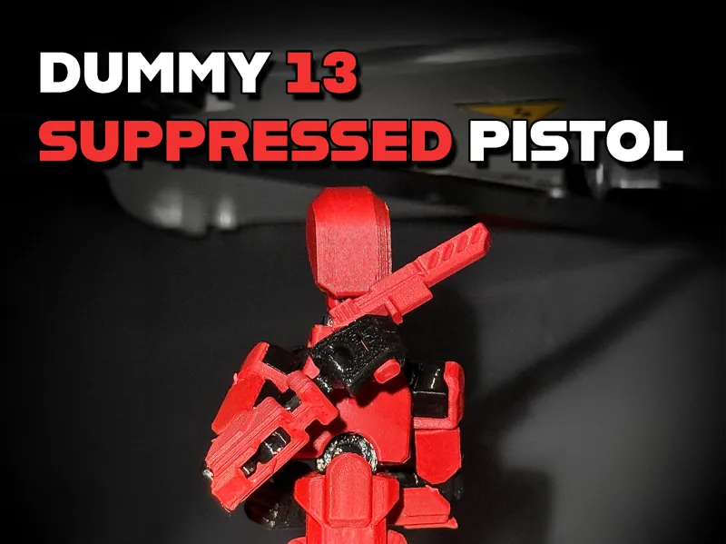 Dummy 13 Suppressed Pistol