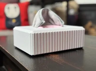 Microfiber (or tissue) parametric dispenser box