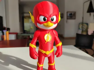 Flash Hugo–Speed Duck Hero(No ams-multiparts/3mf)
