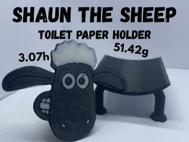 Shaun The Sheep - Toilet paper holder