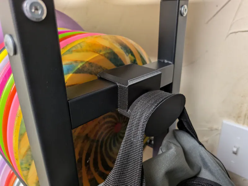 Disc Golf Storage Rack Caddy Backpack Hook