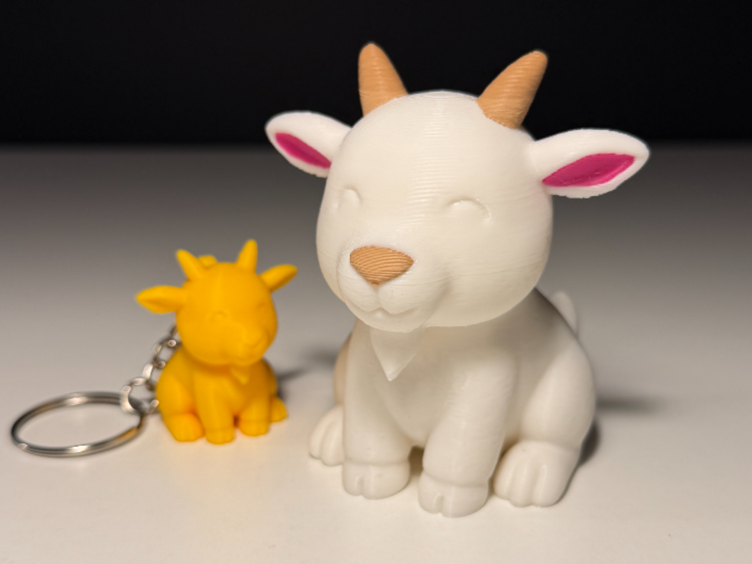 Miniatura 2 do modelo 3D Cute Goat