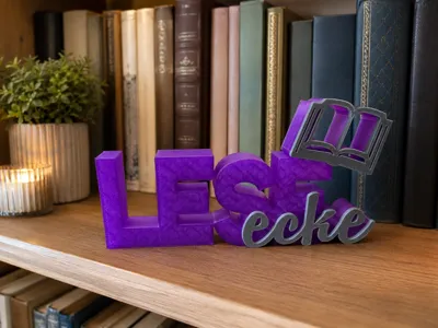 Reading Corner – Decorative Lettering