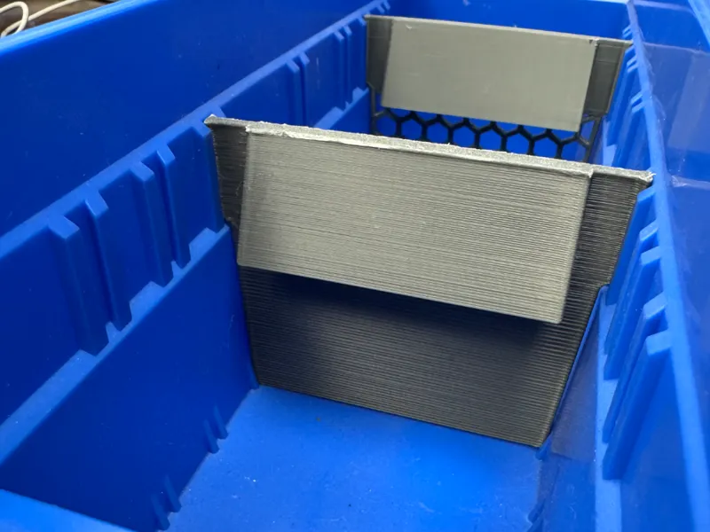 Akro Mils 40-120 Small Bin Divider w/ Label Solid