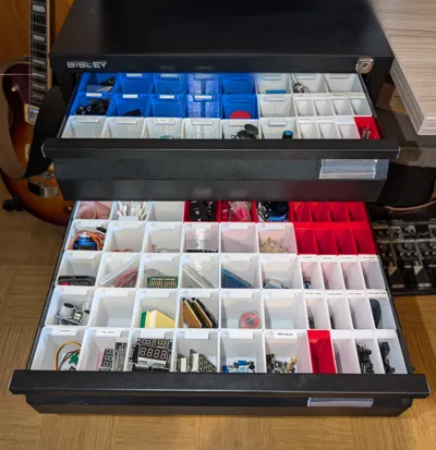 Assortment Box Storage Containers - PARAMETRIC by Yannic - MakerWorld