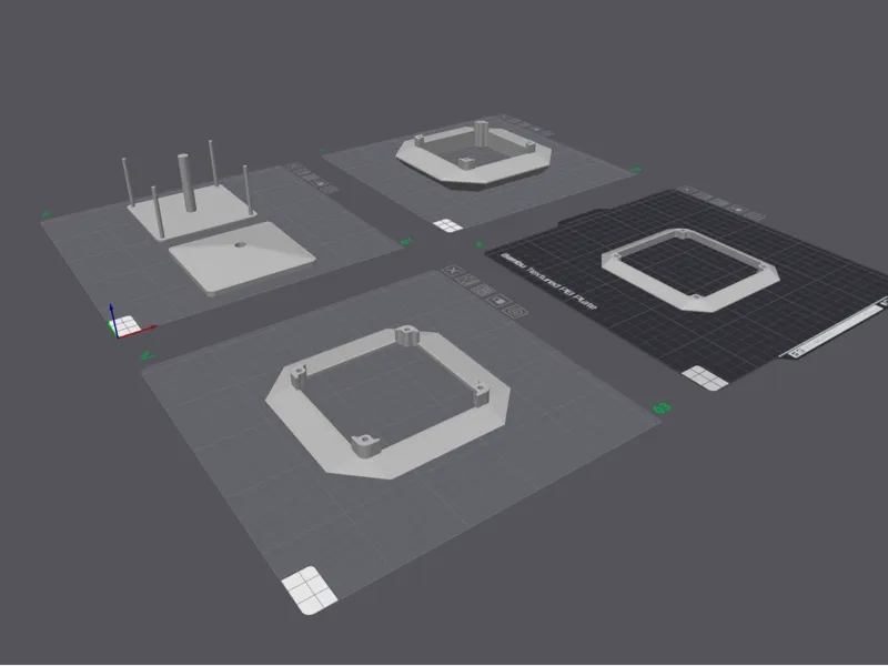 Pagoda for weather monitoring circuit