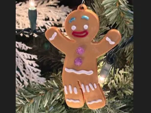 Ginger Bread Man Ornament/Keychain
