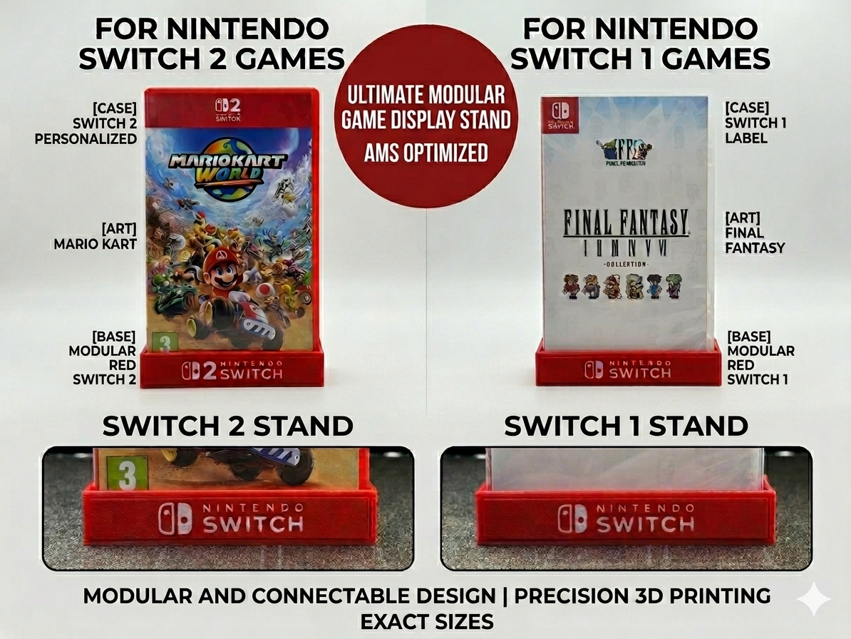 Ultimate Nintendo Switch 1 & 2 Modular Stand