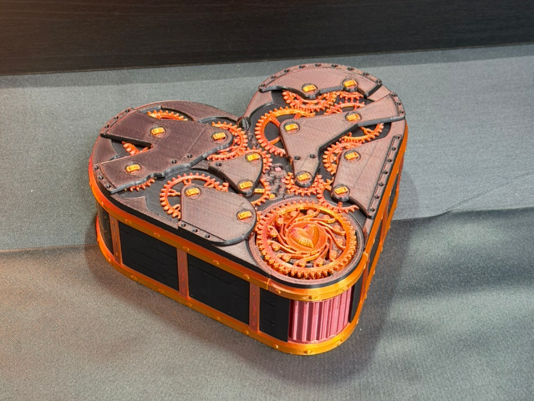 Steampunk Heart Box