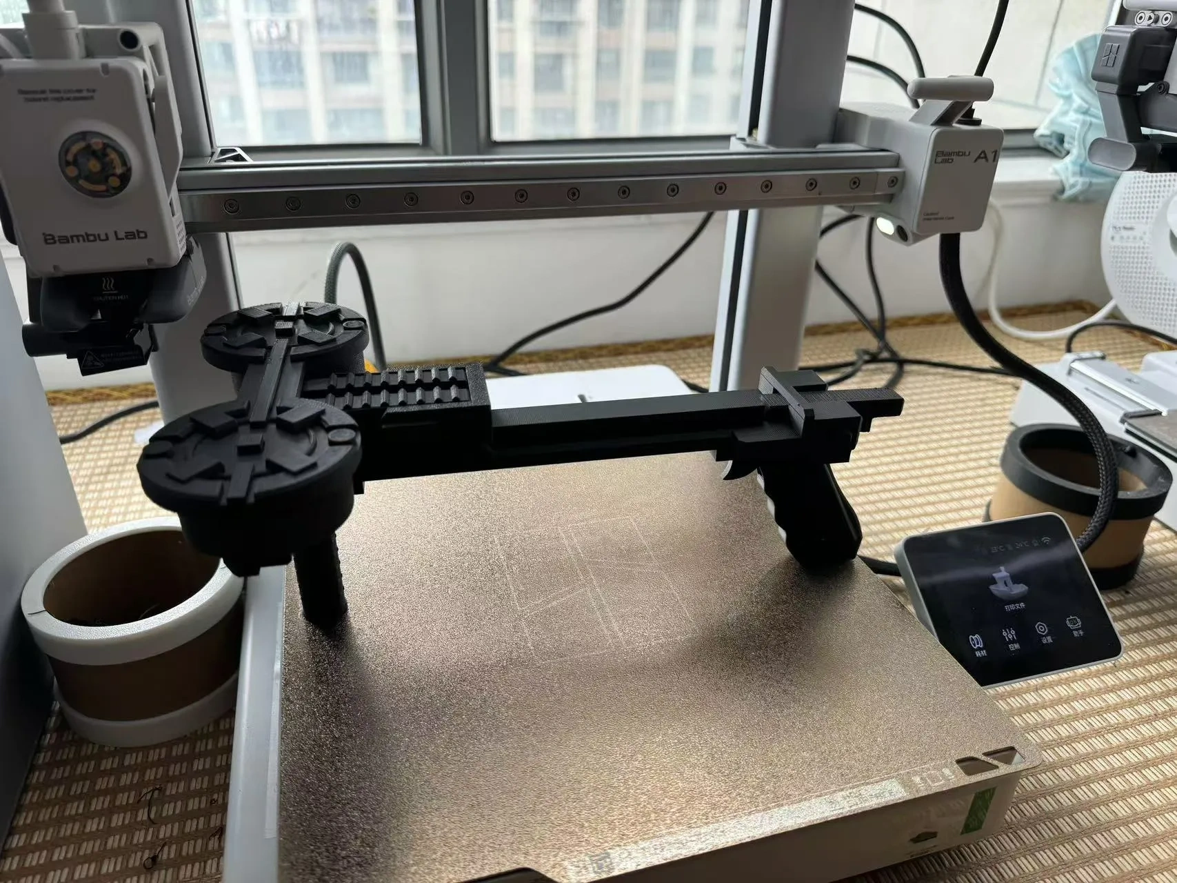 Miniatura 1 do modelo 3D 手持弩箭（可发射全3D打印件，威力有限）