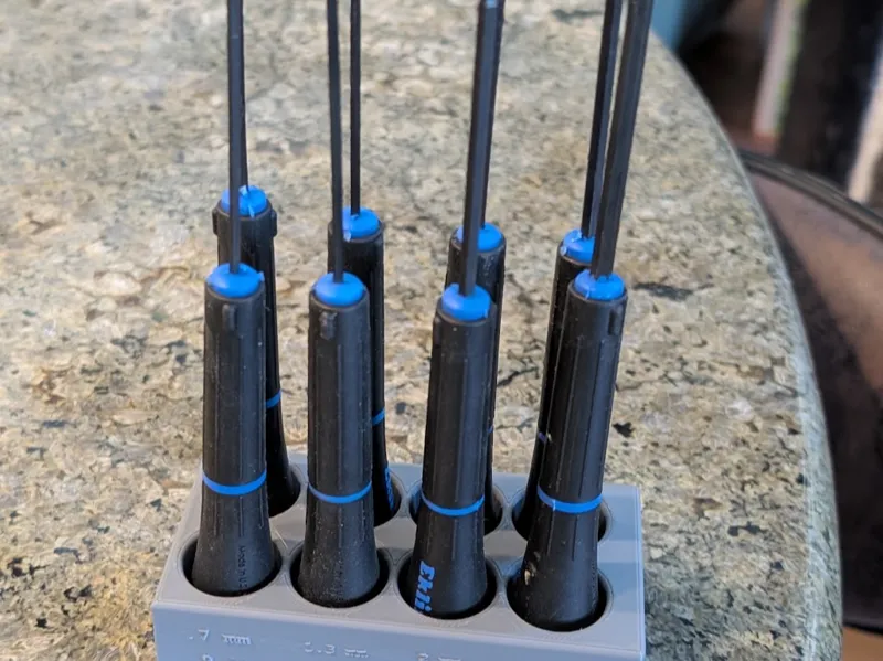 Stand for allen wrenches EKLIND 92400
