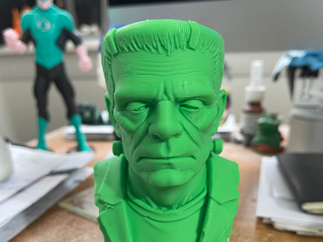 Frankenstein bust 
