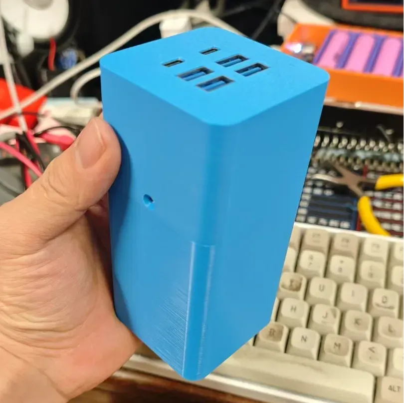 Boîtier pour batterie externe à cellules 21700