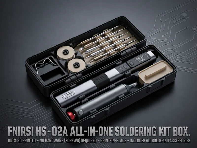 Fnirsi HS-02A Complete toolbox - Print in place