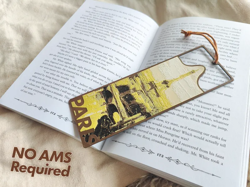 Paris Bookmark – HueForge