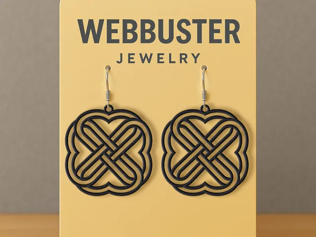 Tessellated Hearts Earrings
