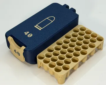 Caja o estuche: Ammo Box - .40 Caliber - COMPACT - 40 Rounds — vista de referencia 3