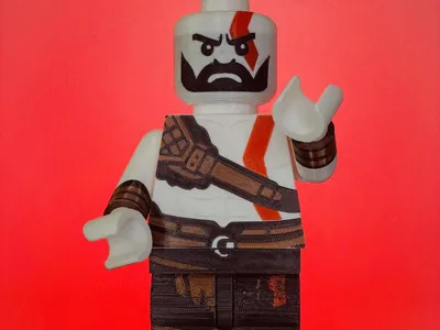 Big Brick God of War Kratos