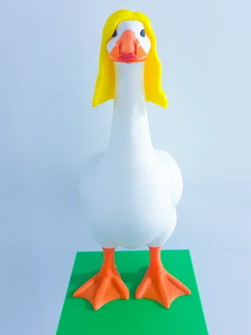 Modelo para impresión 3D: Sarah Sanderson Desk Goose Gear — vista de referencia 2