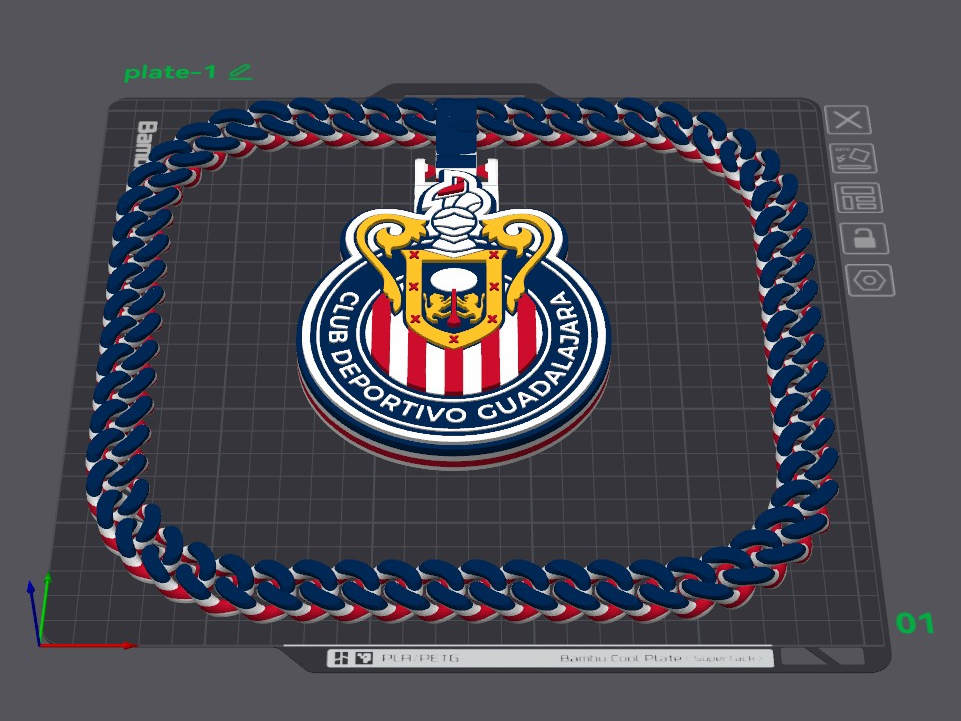 C.D. Guadalajara Soccer Hype Chain
