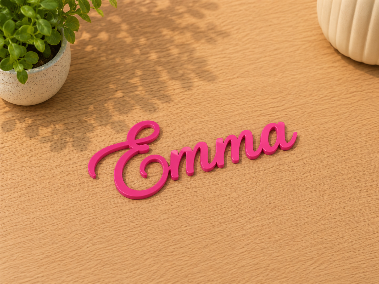 Miniatura 6 do modelo 3D Customisable your name