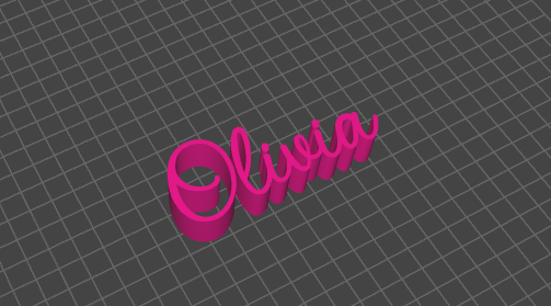 Miniatura 10 do modelo 3D Customisable your name