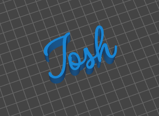 Miniatura 12 do modelo 3D Customisable your name