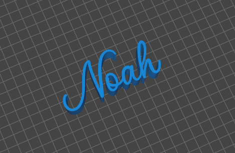 Miniatura 13 do modelo 3D Customisable your name