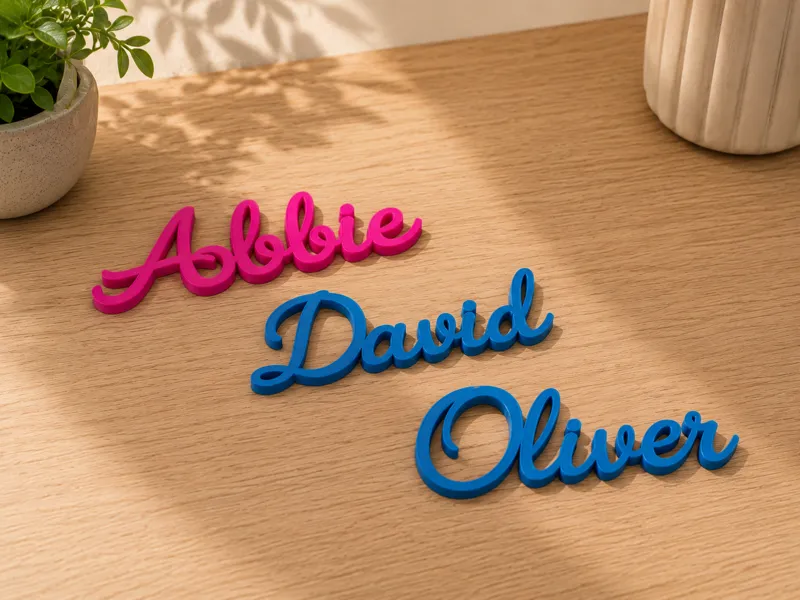 Customisable your name