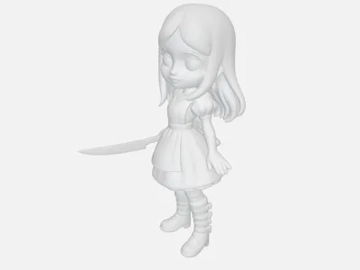 Alice Madness Returns inspired Qposket