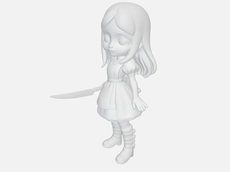 Alice Madness Returns inspired Qposket