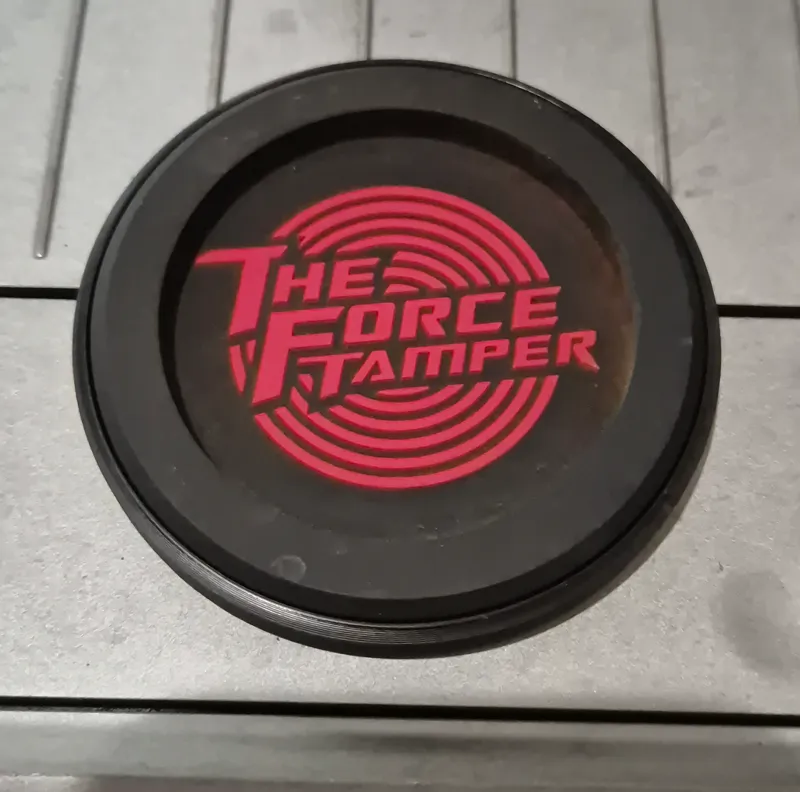 Force Tamper Rubber Tamp Mat Holder / Reinforcer