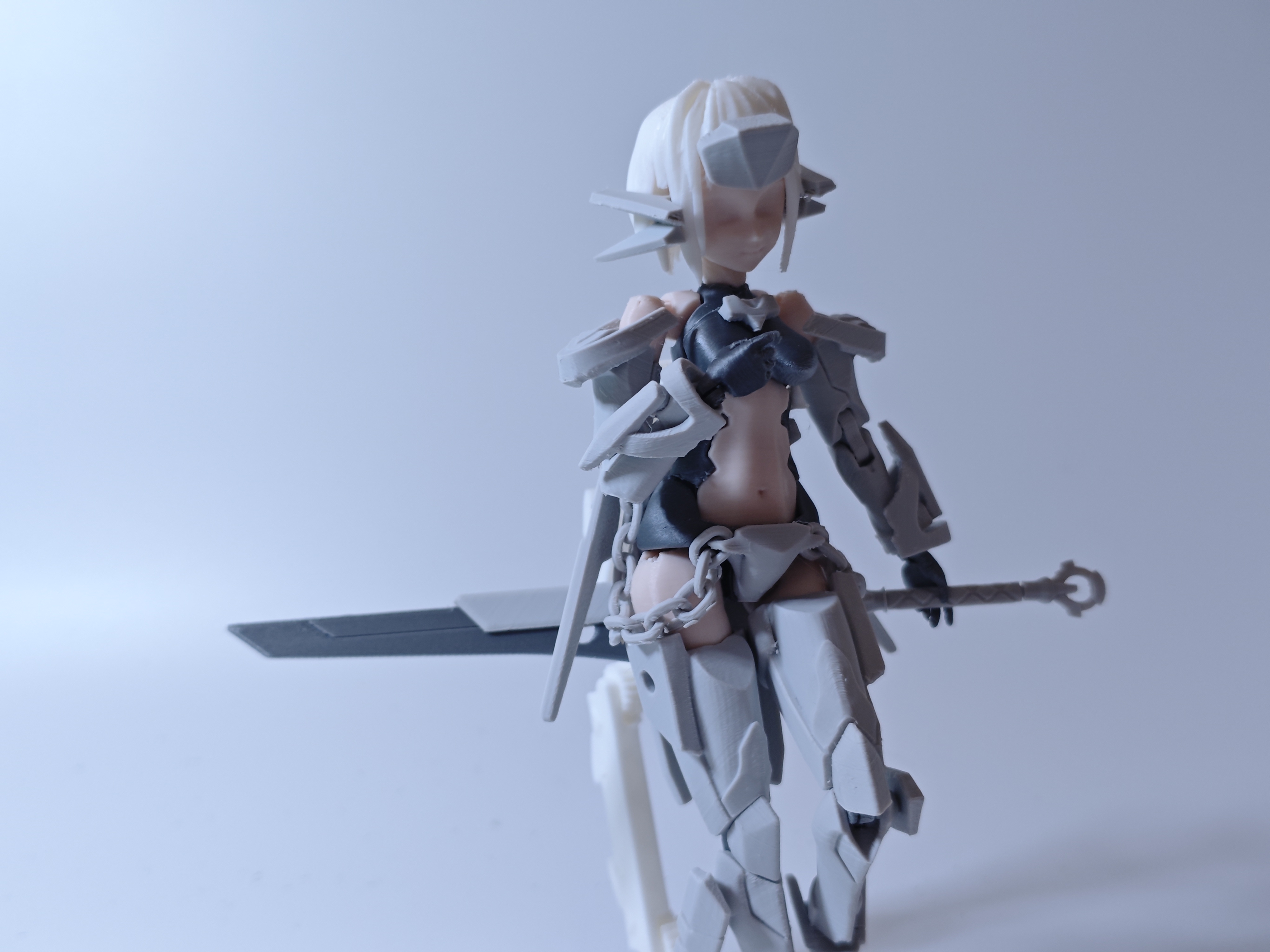 Miniatura 3 do modelo 3D 自动人形〔曲型剑〕
