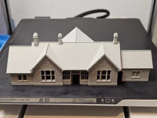 N-gauge Railway Station (medium)