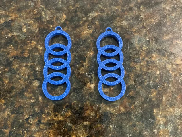 Long Linked Earrings