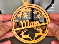 Décoration de Noël personnalisée au prénom — photo 2