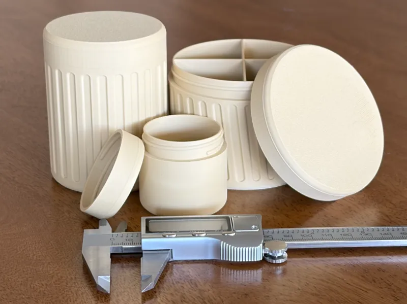 Parametric Jar w/ Optional Dividers (Customizable)