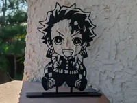 Tanjiro Kamado chibi en 2D - Demon Slayer — photo 2
