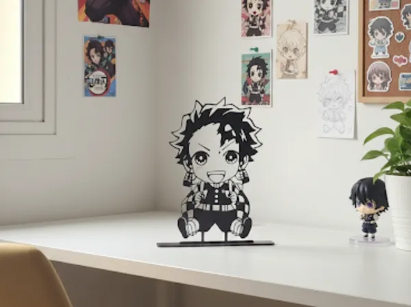 Tanjiro Kamado chibi en 2D - Demon Slayer