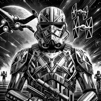 Stormtrooper ArtWork Hueforge