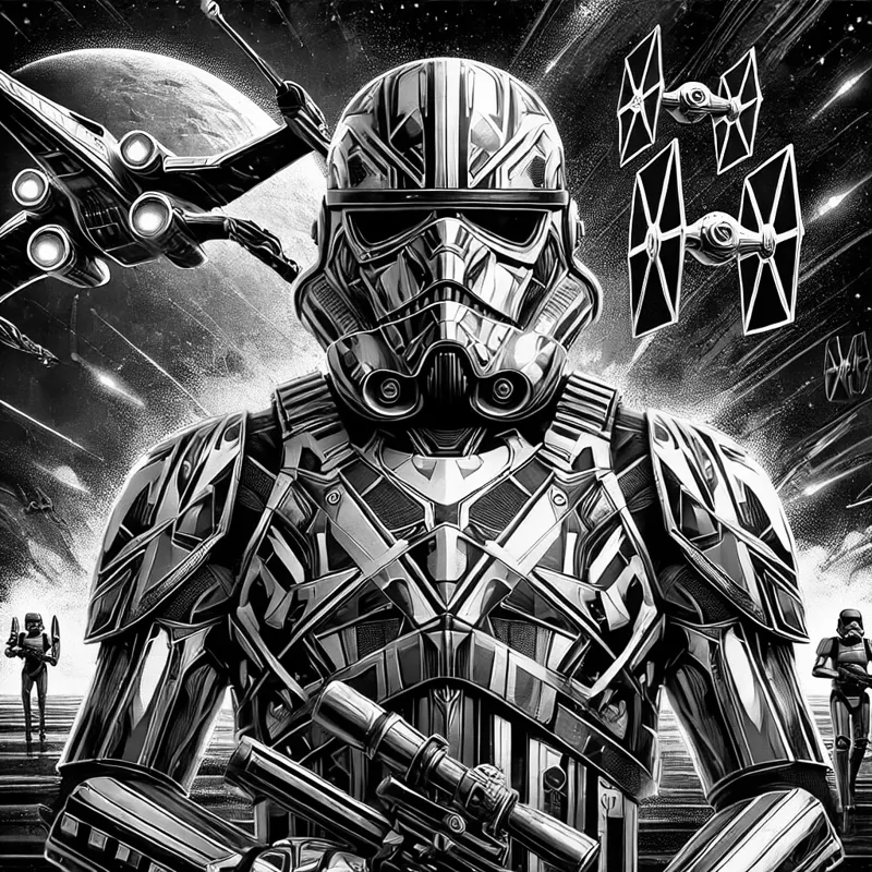 Stormtrooper ArtWork Hueforge